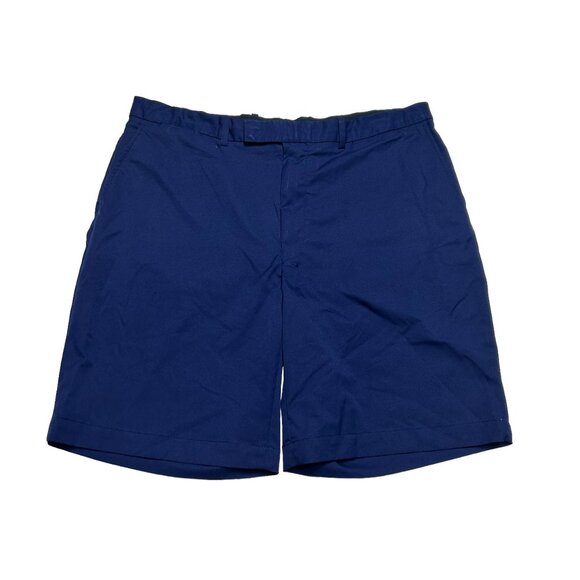 RLX Ralph Lauren Shorts Mens 40 Golf Performance Navy Blue Flat Front Stretch - Picture 1 of 7